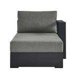 Tahoe Outdoor Patio Powder-Coated Aluminum Right-Facing Chaise Lounge