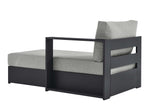 Tahoe Outdoor Patio Powder-Coated Aluminum Right-Facing Chaise Lounge