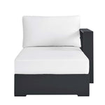 Tahoe Outdoor Patio Powder-Coated Aluminum Right-Facing Chaise Lounge