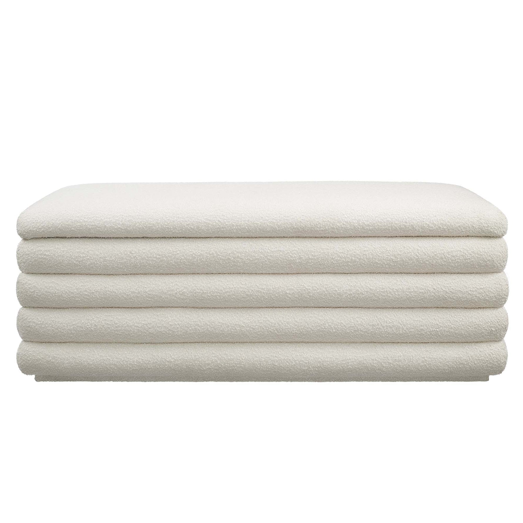 Mezzo Boucle Upholstered Storage Bench by Modway