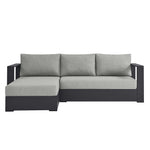 Tahoe 2-Piece Outdoor Patio Powder-Coated Aluminum Sectional Sofa Set