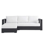 Tahoe 2-Piece Outdoor Patio Powder-Coated Aluminum Sectional Sofa Set