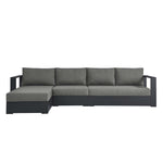 Tahoe 3-Piece Outdoor Patio Powder-Coated Aluminum Sectional Sofa Set by Modway