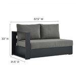 Tahoe 5-Piece Outdoor Patio Sectional Sofa Set by Modway