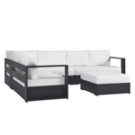 Tahoe 5-Piece Outdoor Patio Sectional Sofa Set by Modway