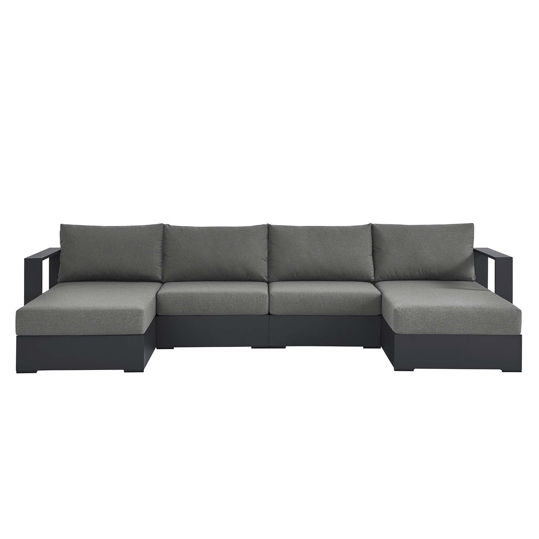 Tahoe 4-Piece Outdoor Patio Sectional Sofa Set by Modway