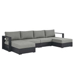 Tahoe 4-Piece Outdoor Patio Sectional Sofa Set by Modway