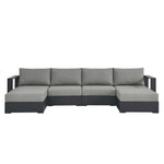 Tahoe 4-Piece Outdoor Patio Sectional Sofa Set by Modway