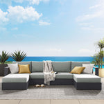 Tahoe 4-Piece Outdoor Patio Sectional Sofa Set by Modway