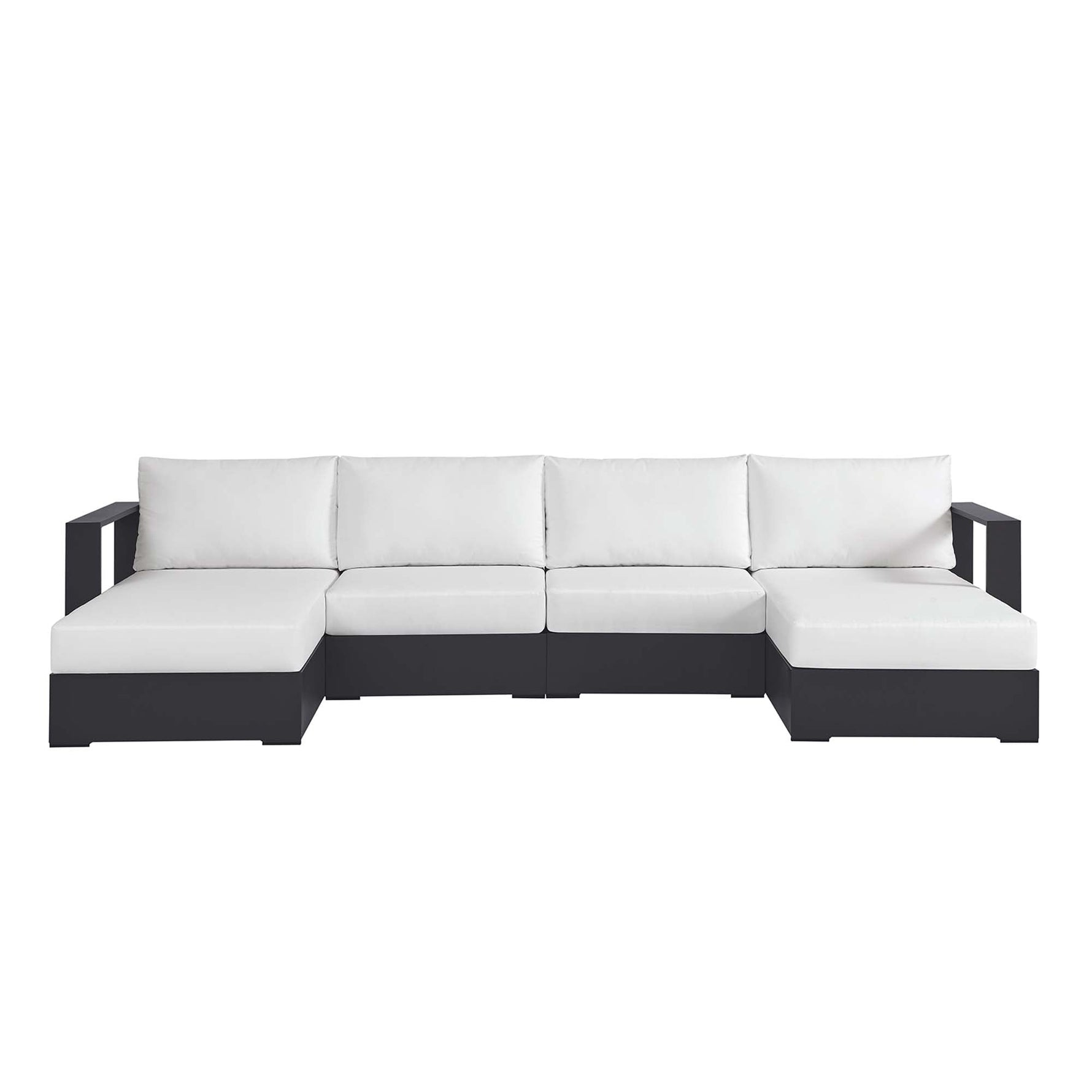 Tahoe 4-Piece Outdoor Patio Sectional Sofa Set by Modway