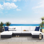 Tahoe 4-Piece Outdoor Patio Sectional Sofa Set by Modway