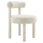 Toulouse Boucle Fabric Dining Chair Set of 2 by Modway