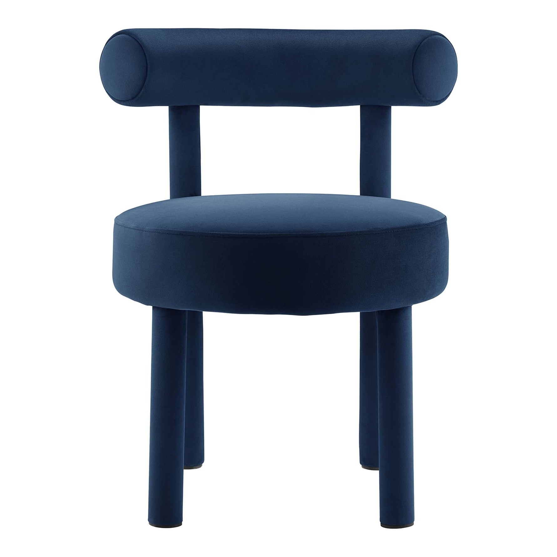 Toulouse Performance Velvet Dining Chair Set of 2 by Modway
