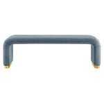 Koda Performance Velvet Waterfall Long Bench by Modway