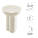 Caspian Round Concrete Side Table by Modway