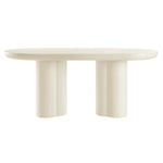 Caspian 72" Oval Concrete Dining Table by Modway