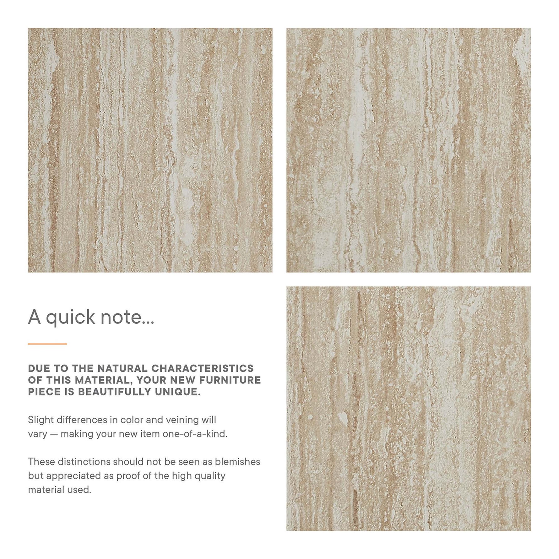 Mirella 53.5" Faux Travertine Indoor Bench by Modway