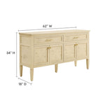 Elysian 62" Wood Sideboard by Modway