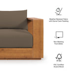 Tahoe 3-Piece Outdoor Patio Acacia Wood Furniture Set by Modway