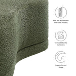 Nimbus 48" Upholstered Ottoman Bench by Modway