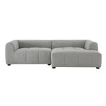 Liana Right-Facing Upholstered Fabric Modular Sofa with Chaise by Modway