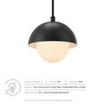 Eclipse Globe Pendant Light by Modway