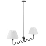 Wave Squiggle 2-Arm Pendant Light by Modway