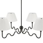 Wave Squiggle 4-Arm Pendant Light by Modway