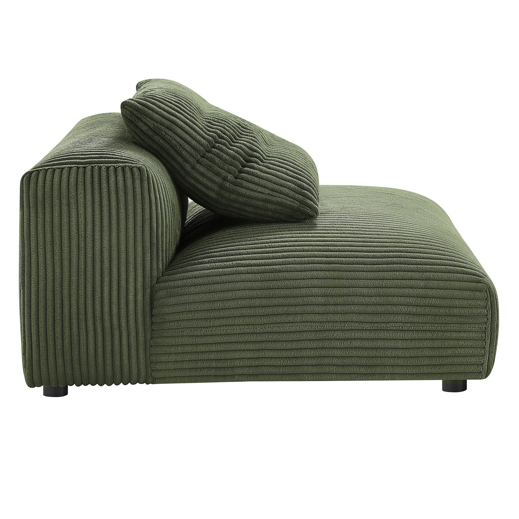 Solace 3-Piece Modular Corduroy Upholstered Sofa by Modway