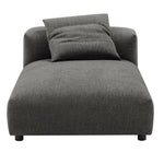 Solace Modular Upholstered Fabric Armless Chaise Lounge