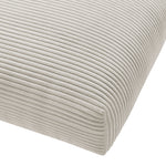 Solace Modular Corduroy Upholstered Ottoman by Modway