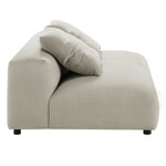 Solace 2-Piece Modular Upholstered Fabric Sectional Sofa with Chaise by Modway