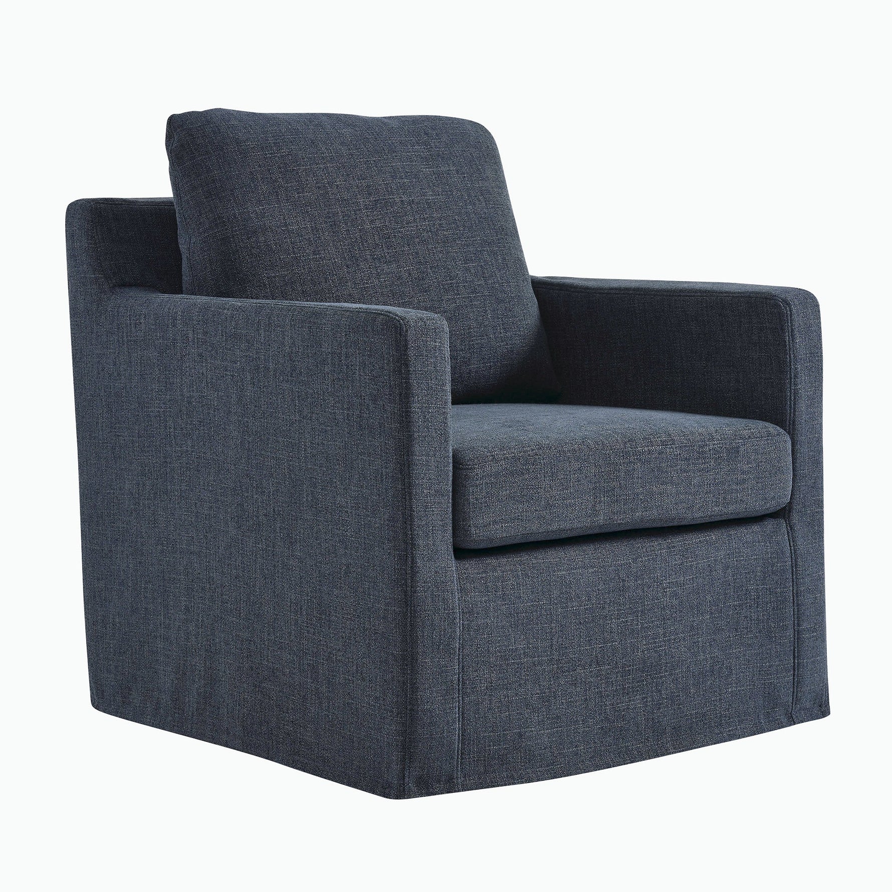 Serene Fabric Slipcovered Swivel Armchair by Modway