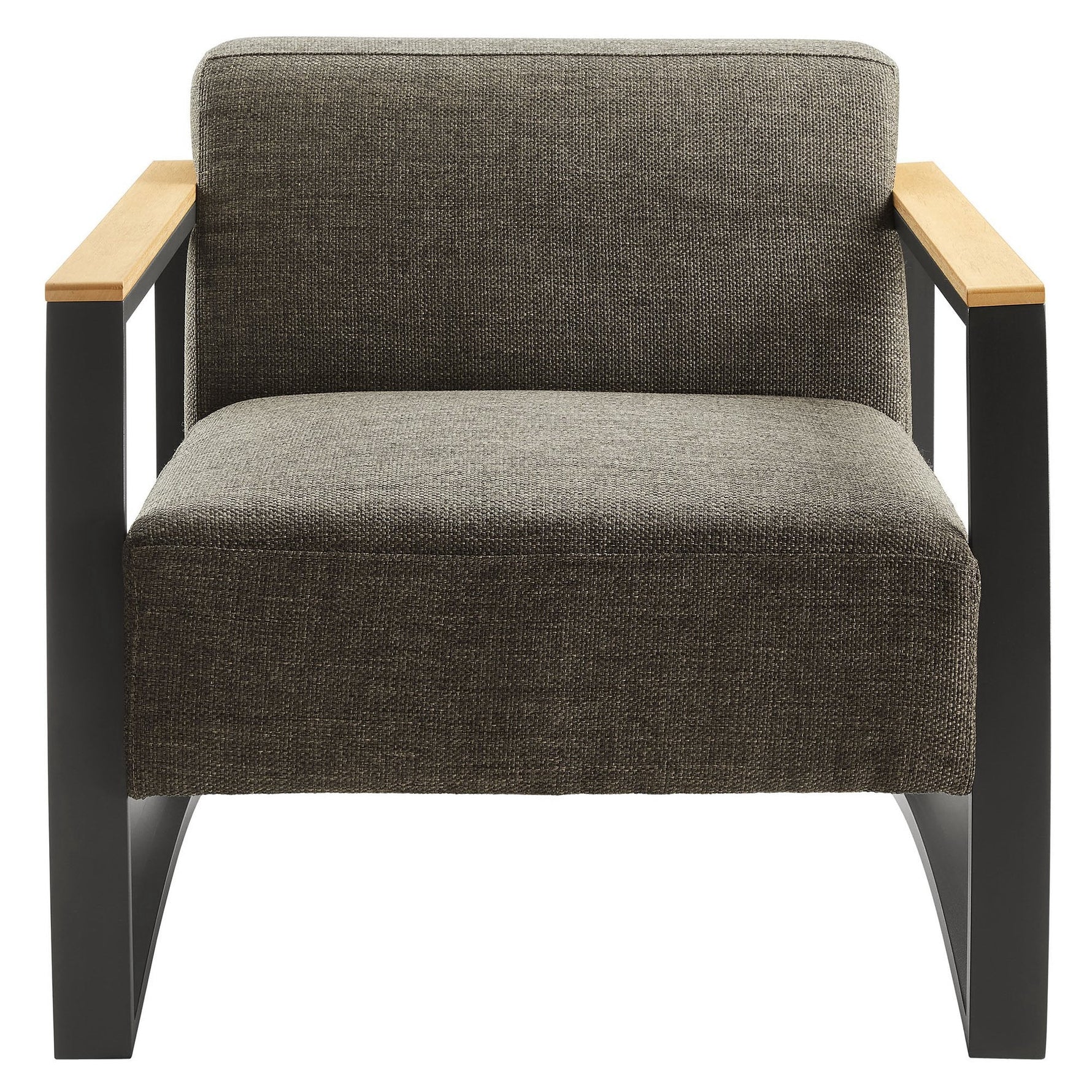 Sauve Outdoor Patio Aluminum and Fabric Armchair by Modway