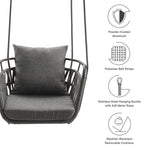 Kaliah Outdoor Patio Aluminum Swing Chair by Modway