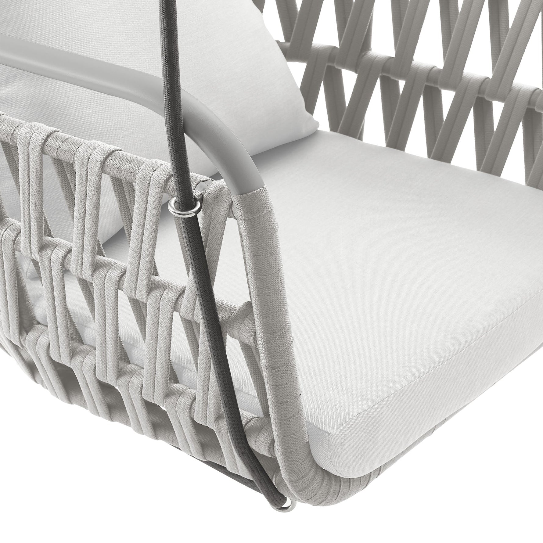 Kaliah Outdoor Patio Aluminum Swing Chair by Modway