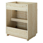 Render 24" Faux Travertine Bathroom Vanity Cabinet