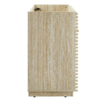 Render 36" Faux Travertine Bathroom Vanity Cabinet