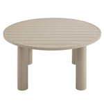 Nautica 5-Piece Round Outdoor Patio Aluminum Dining Table and Chairs Set