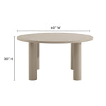 Nautica 5-Piece Round Outdoor Patio Aluminum Dining Table and Chairs Set