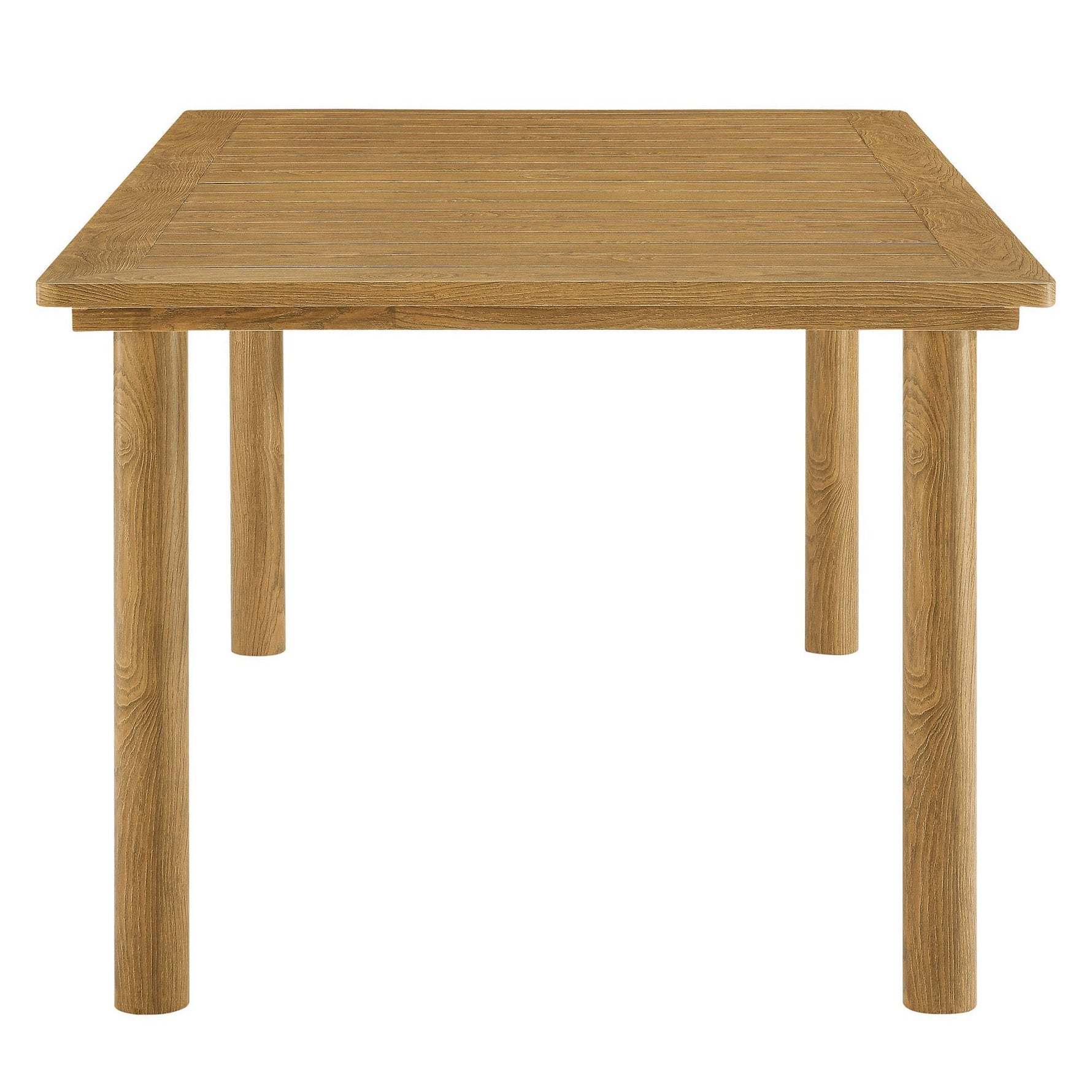 Parkland 76" Outdoor Aluminum Patio Dining Table by Modway