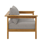 Wren Outdoor Patio Teak Wood Armchair Set of 2 by Modway