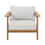 Wren Outdoor Patio Teak Wood Armchair Set of 2 by Modway