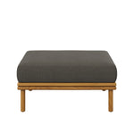 Wren Outdoor Patio Teak Wood Ottoman By Modway