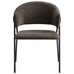 Nella Upholstered Heathered Chenille Dining Chairs Set of 2 by Modway