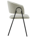 Nella Upholstered Heathered Chenille Dining Chairs Set of 2 by Modway