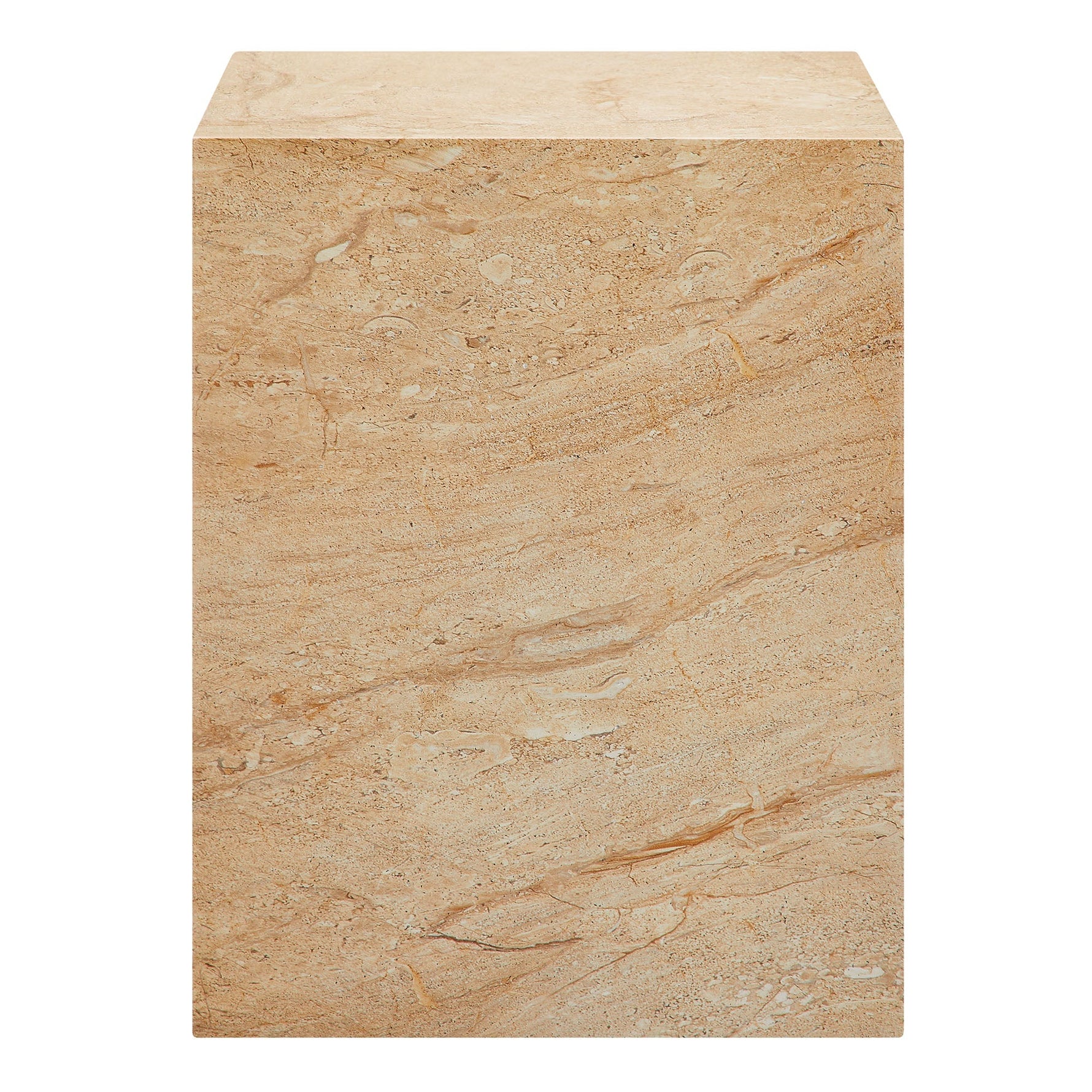 Jordana Square Plinth Indoor - Outdoor Patio Concrete Side Table