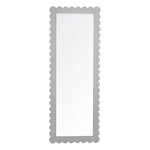 Emmeline Scalloped Rectangle Floor Mirror by Modway