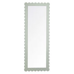 Emmeline Scalloped Rectangle Floor Mirror by Modway