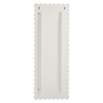 Emmeline Scalloped Rectangle Floor Mirror by Modway